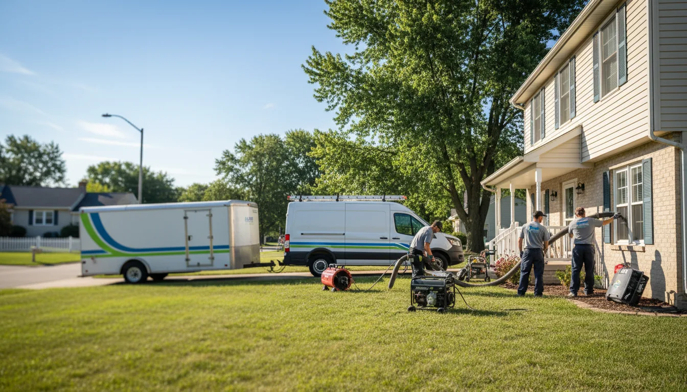 Flooded Basement Restoration And Cleanup With Repair in Parshall, ND near me